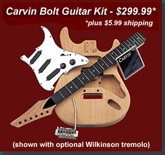 Save money on this great Carvin Bolt kit!