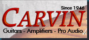 Carvin Guitars - Amplifiers - Pro Audio